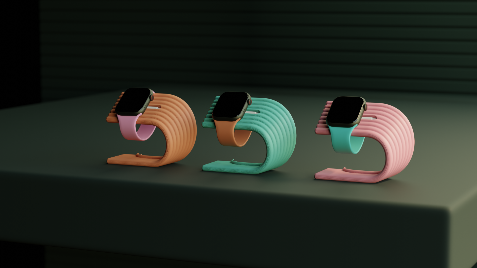 Supporto Elegante per Apple Watch – Stampa 3D di Design