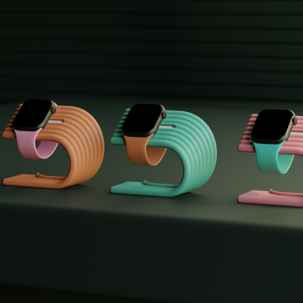 Supporto Elegante per Apple Watch – Stampa 3D di Design