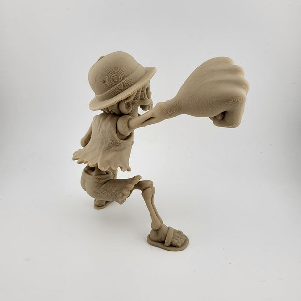 Statuina scheletrica decorativa in PLA – Design unico