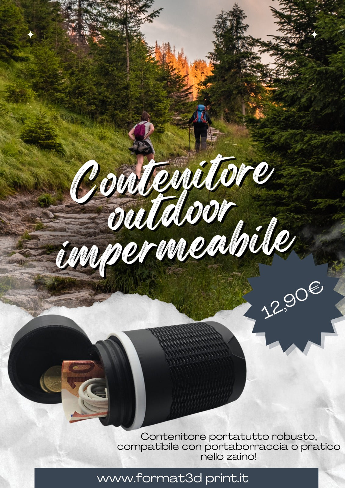 Contenitore Outdoor Impermeabile