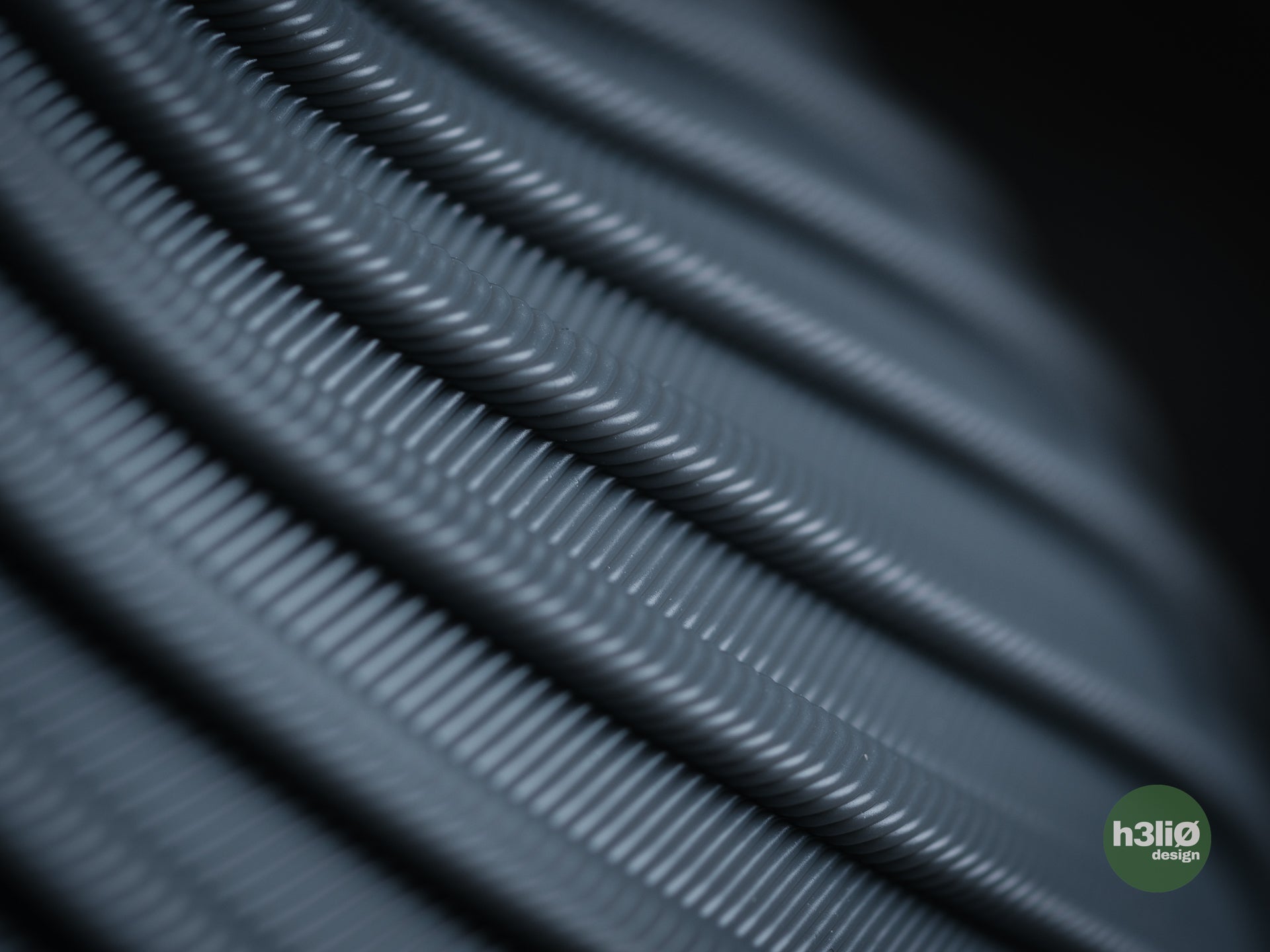 Vaso decorativo design moderno grigio antracite