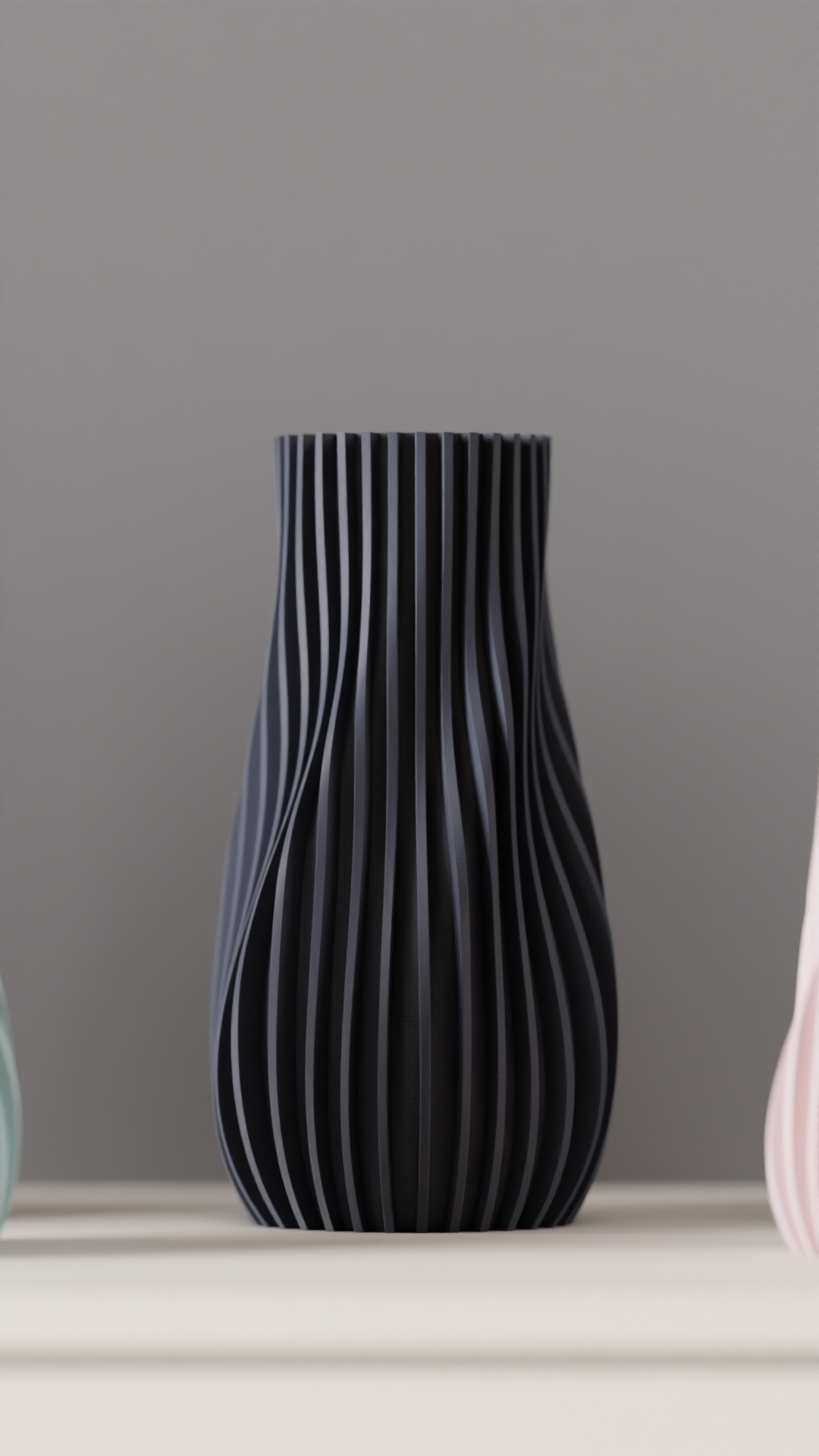 Vaso decorativo 3D – Design moderno e minimal