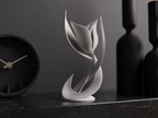 Scultura Tulipano Moderno – Stampa 3D Artigianale