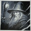 Quadro 3D Gandalf – Arte in Stampa Multistrato