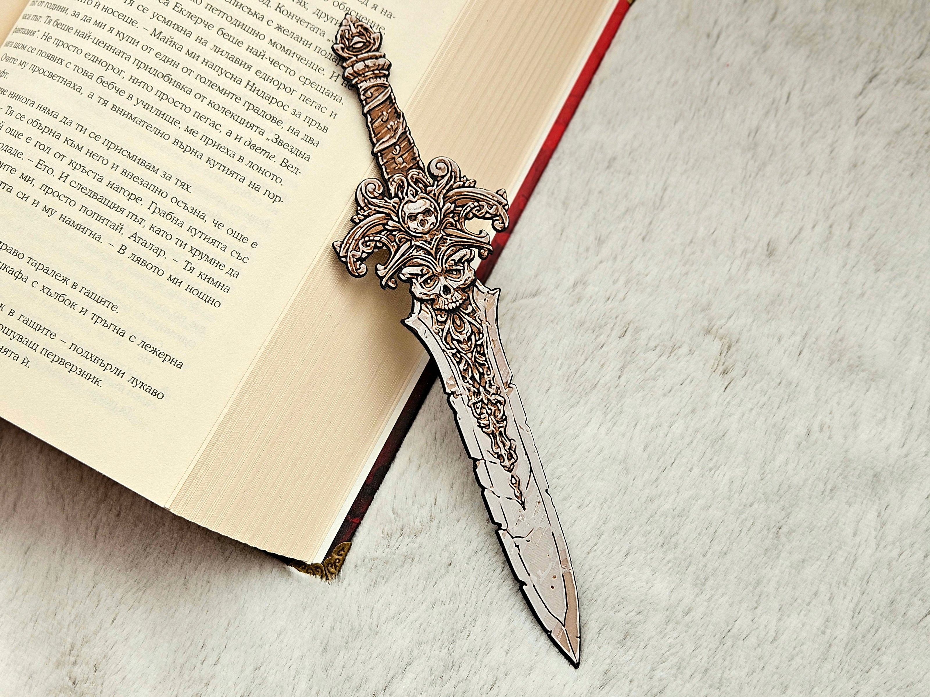 Skullthorn Blade - segnalibro gotico