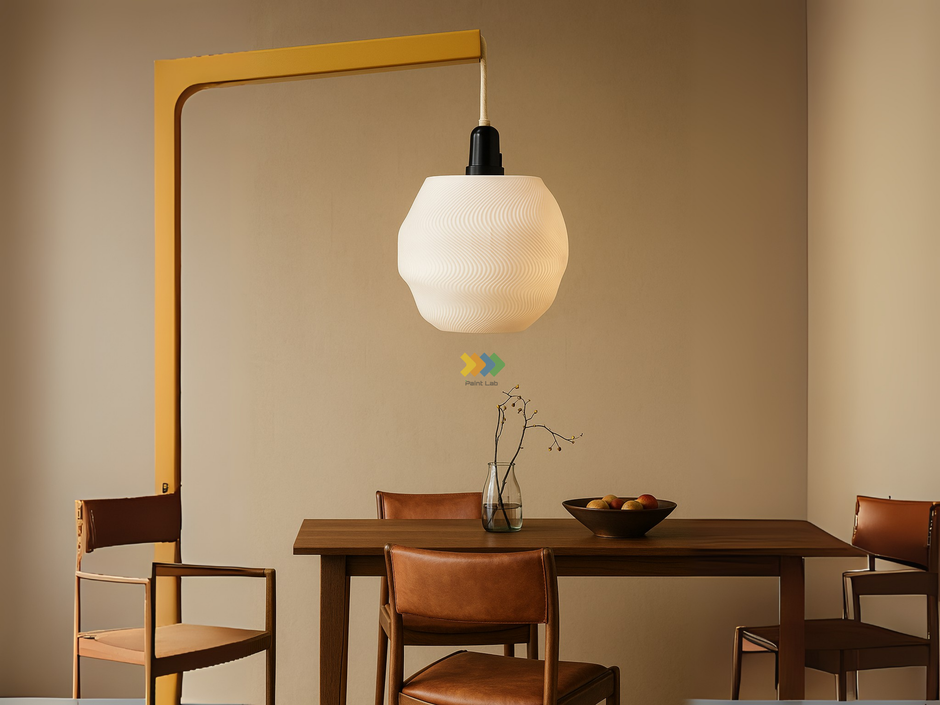 Lampada a sospensione design ondulato – Serie Poly V3