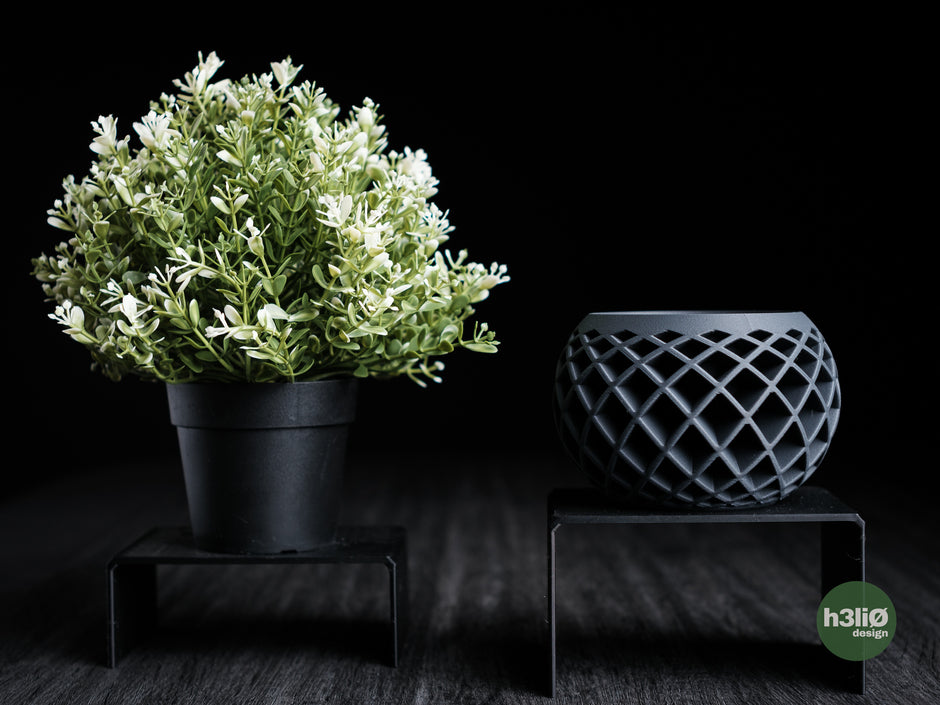 Vaso decorativo moderno nero – Design elegante per interni