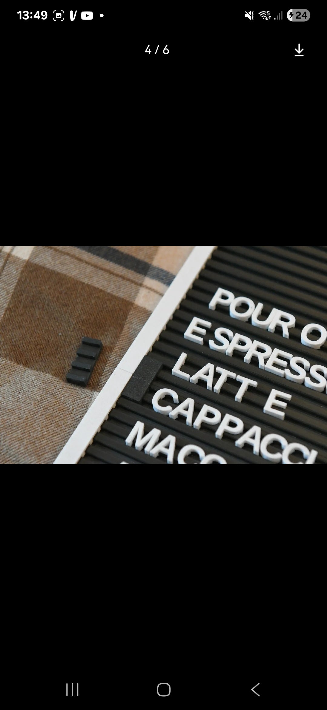 Letterboard Personalizzabile in Stampa 3D - Lavagna a Lettere Componibili per Bar, Negozi, Eventi