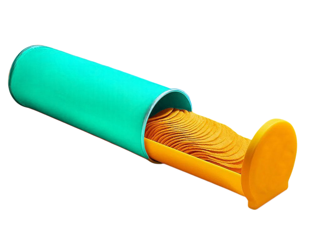 Vassoio Estraibile per Pringles - Accessorio Stampa 3D Salva-Snack