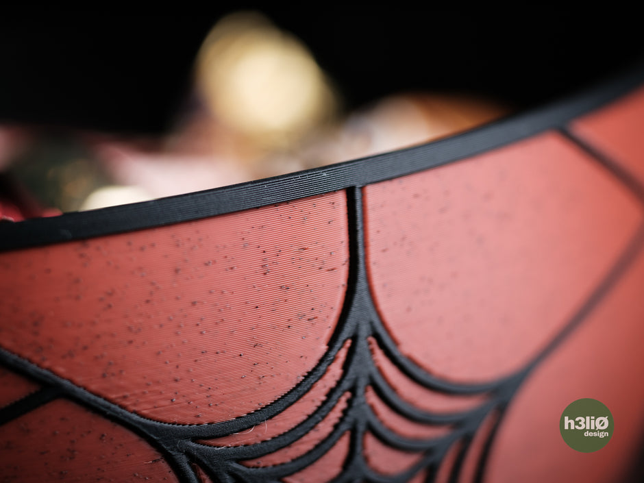 Set 4 ciotole Halloween con decorazione a ragnatela