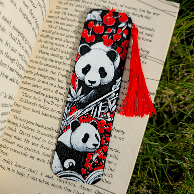 Segnalibro Panda – Stampa 3D Multicolore