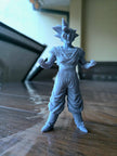 Miniatura Stile Anime Saiyan - Stampa 3D in Resina - 10 cm da dipingere