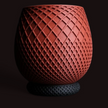 Vaso moderno stiloso - impermeabile