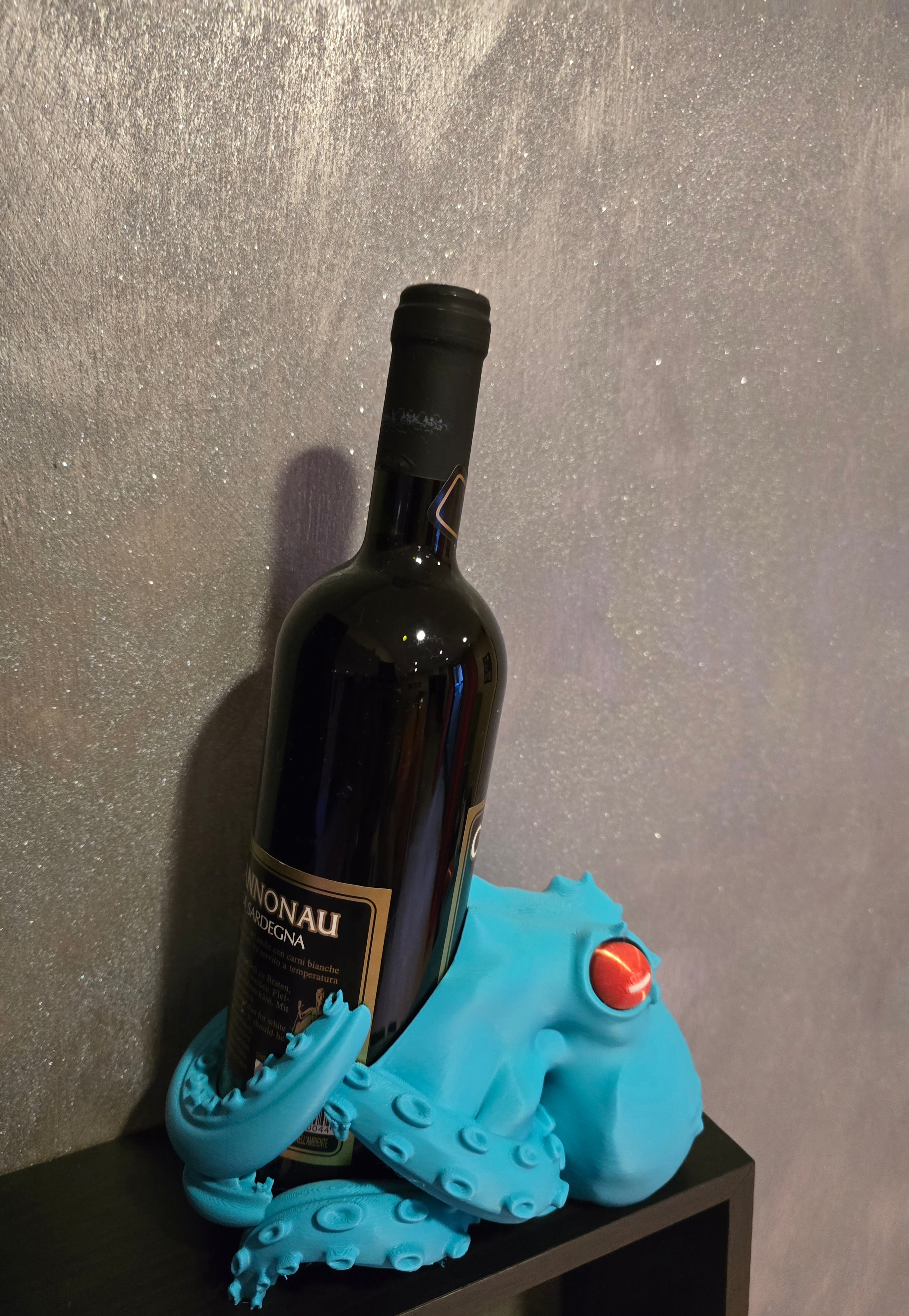 Porta Bottiglia Polpo – Stampa 3D Artigianale