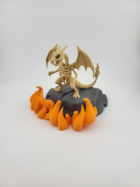 Diorama dragosu fuoco - da collezione!