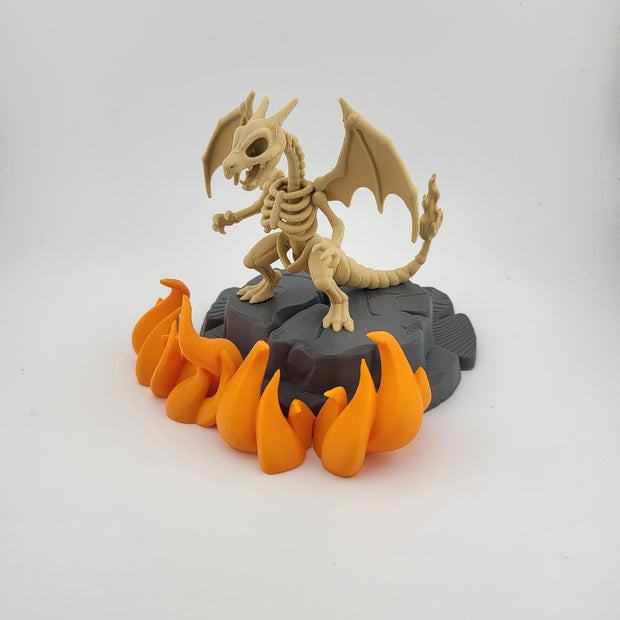 Diorama dragosu fuoco - da collezione!