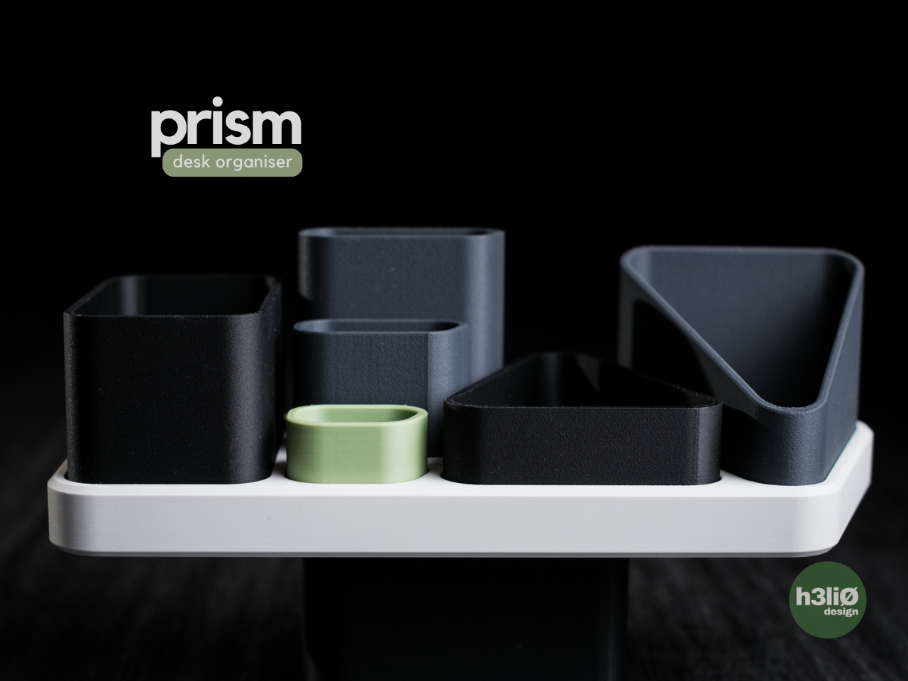 Organizer da scrivania Prism – Design moderno