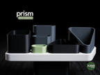 Organizer da scrivania Prism – Design moderno