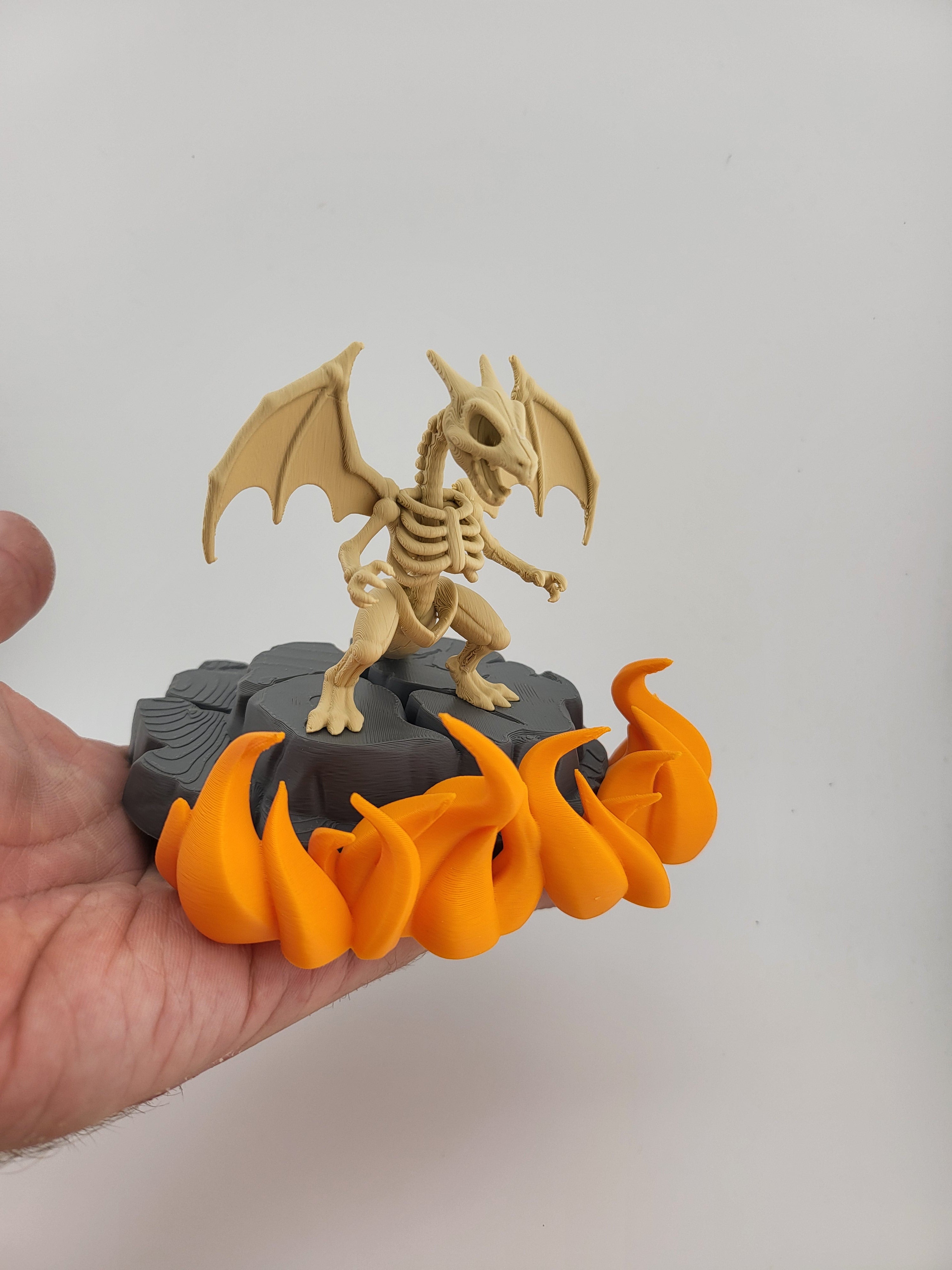 Diorama dragosu fuoco - da collezione!