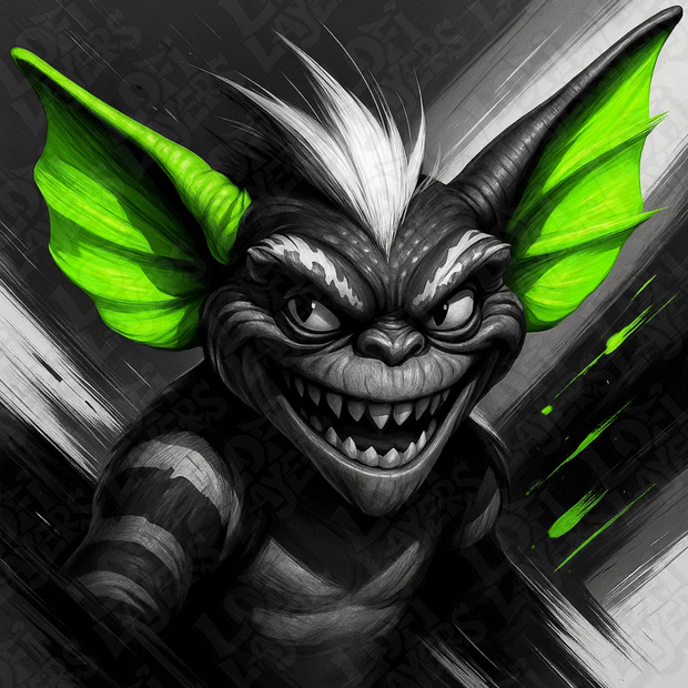 Quadro 3D Gremlins
- Stampa 3D alta definizione