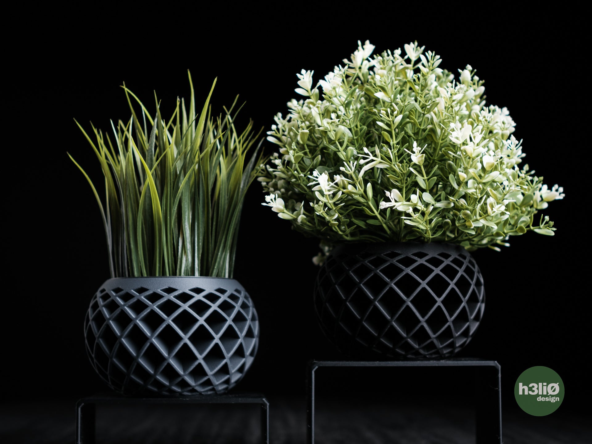 Vaso decorativo moderno nero – Design elegante per interni