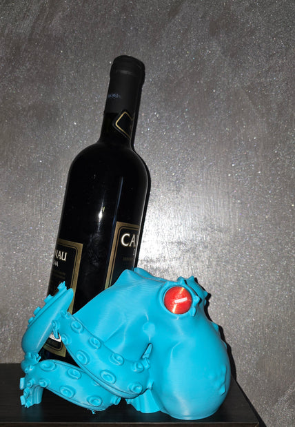 Porta Bottiglia Polpo – Stampa 3D Artigianale