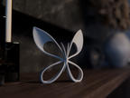 Scultura Farfalla Minimal