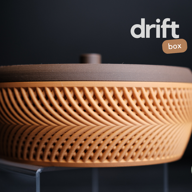 Drift Box – Contenitore di design stampato in 3D