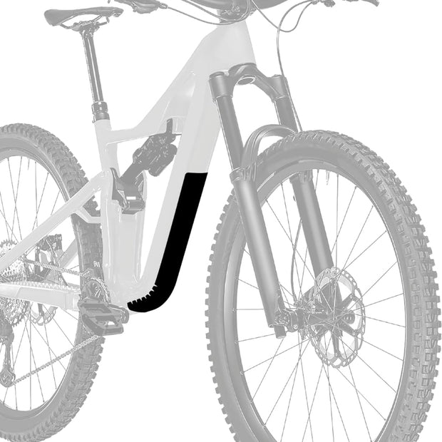 Protezione universale downtube MTB – Kit 2 pezzi modulari TPU