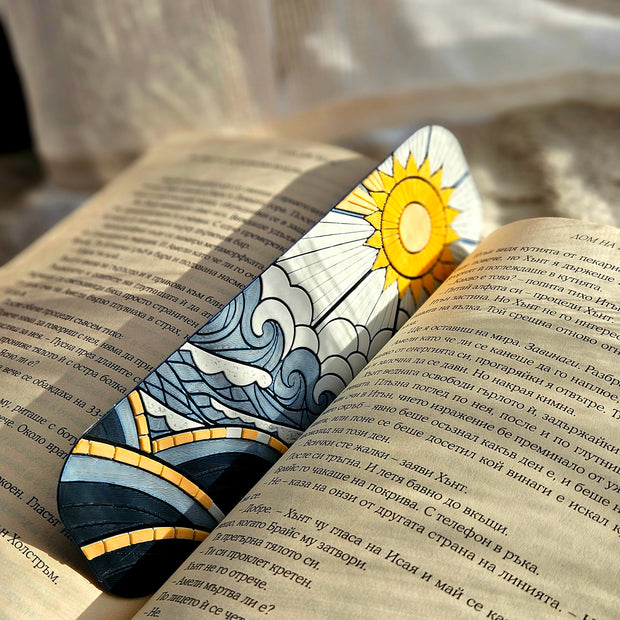 Segnalibro Artistico Sole e Mare