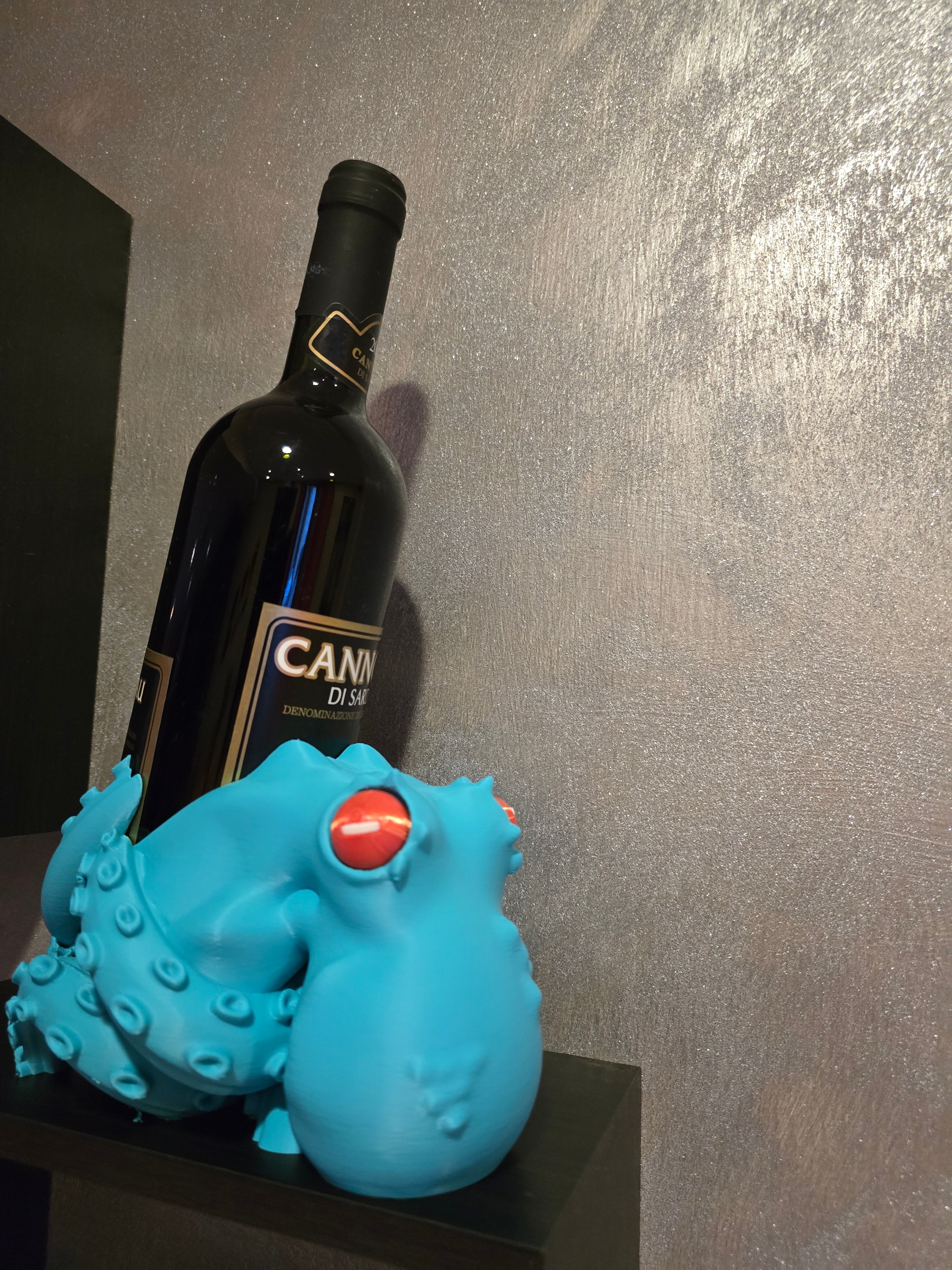 Porta Bottiglia Polpo – Stampa 3D Artigianale