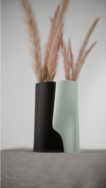 Vaso Scultura Moderno – Design Unico