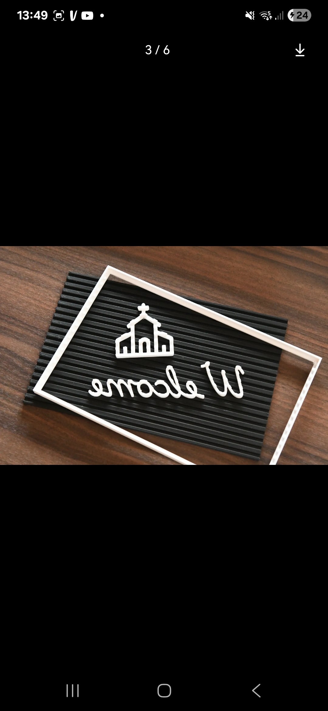 Letterboard Personalizzabile in Stampa 3D - Lavagna a Lettere Componibili per Bar, Negozi, Eventi
