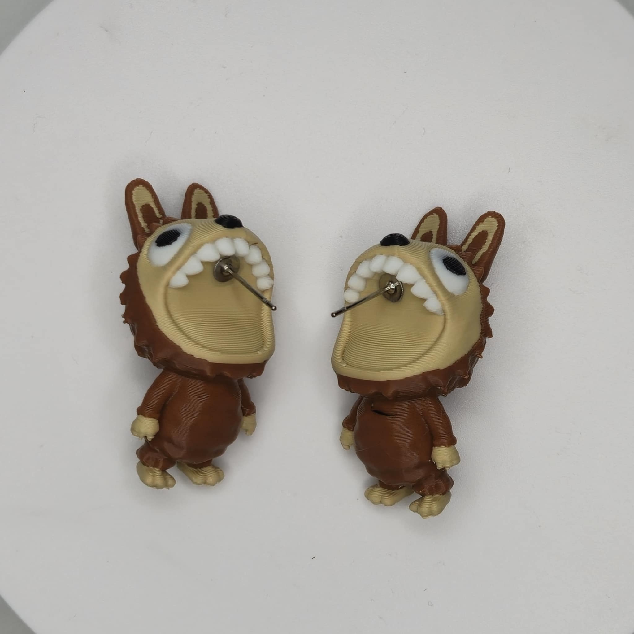 Orecchini labubu 3D – Mini labubu Stampa 3D