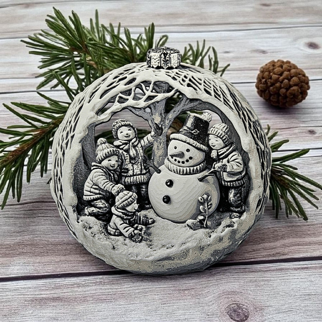 Decorazione Natalizia per albero - design unico