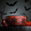Set 4 ciotole Halloween con decorazione a ragnatela