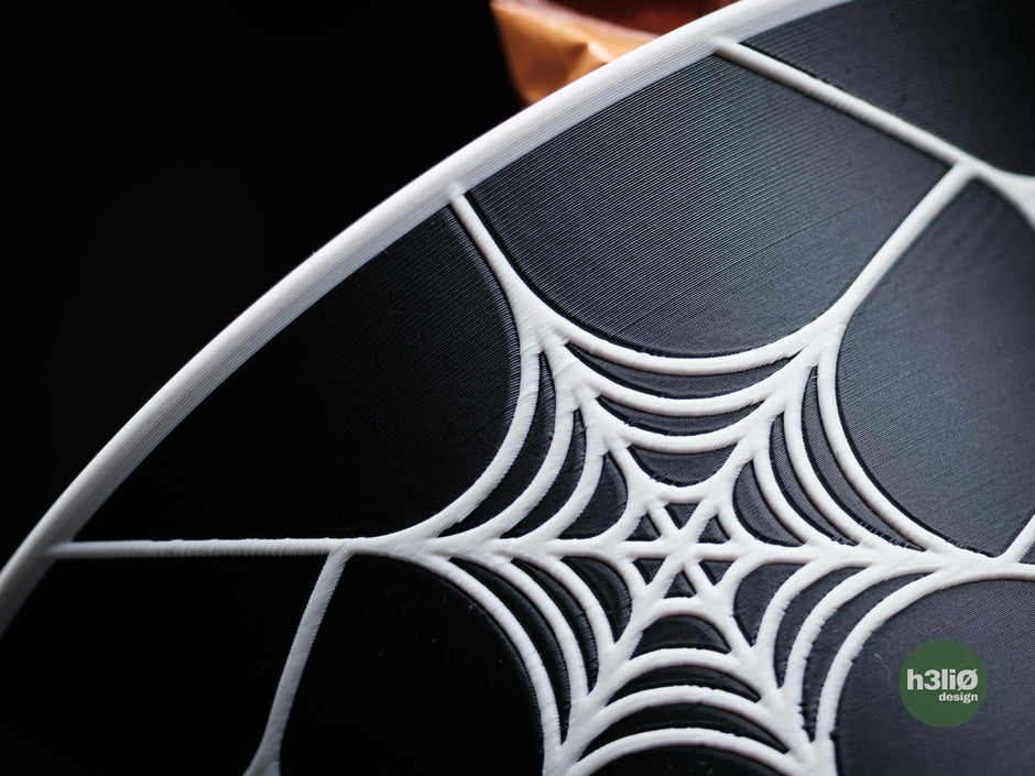 Set 4 ciotole Halloween con decorazione a ragnatela