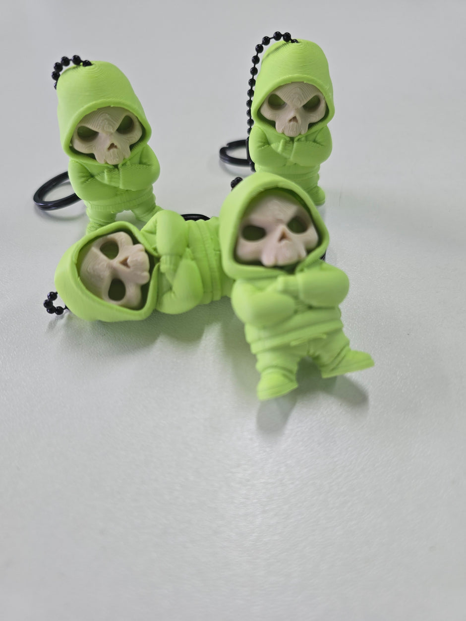 Portachiavi skull Urbano! 3D