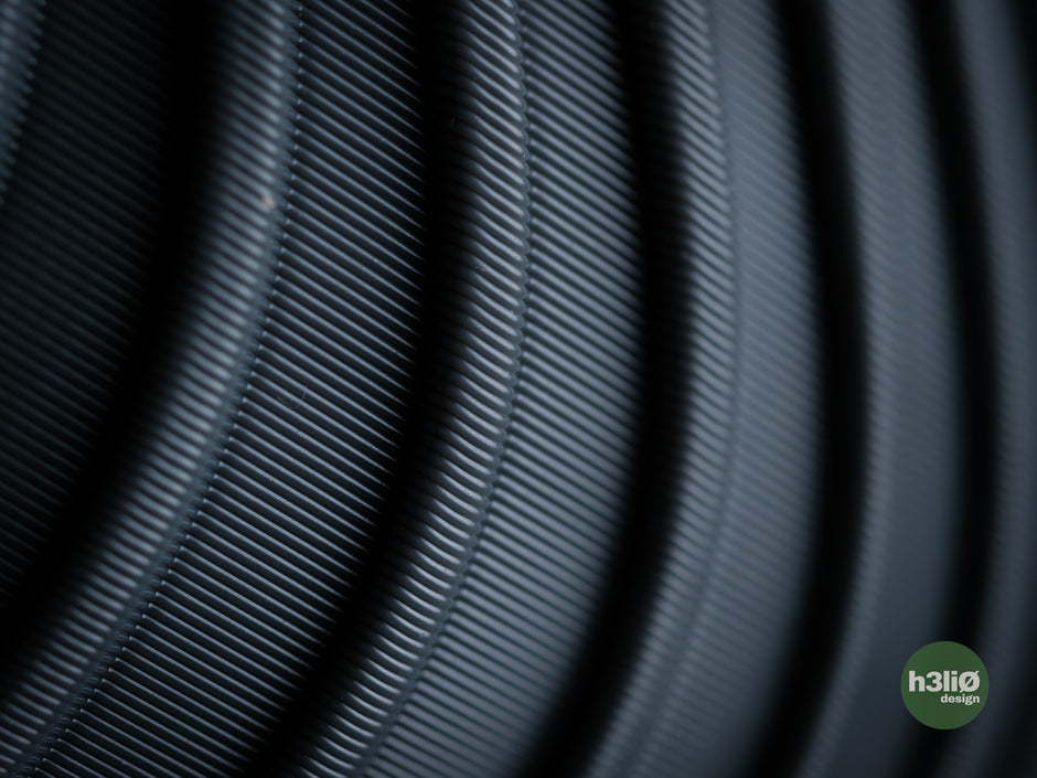 Vaso decorativo design moderno grigio antracite