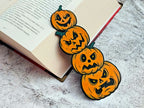Segnalibro zucche di Halloween – Accessorio per libri