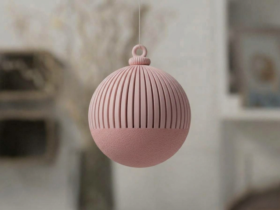 Decorazione natalizia 3D da appendere – Sfera multifunzione da 70 mm